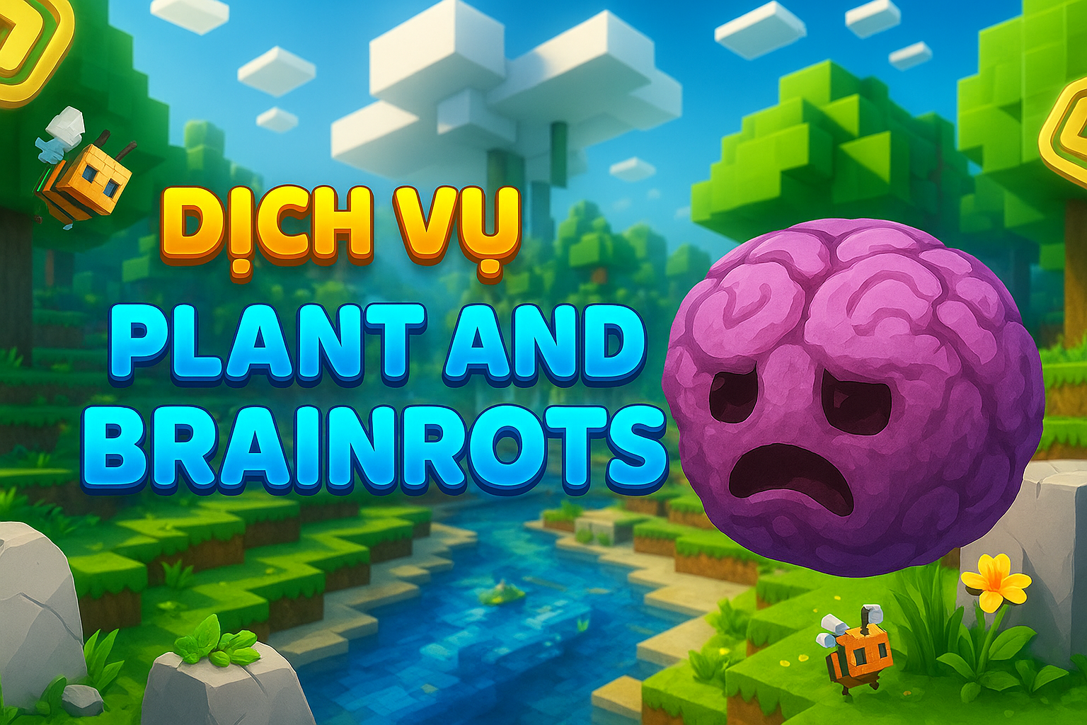 Dịch vụ Plant and Brainrots