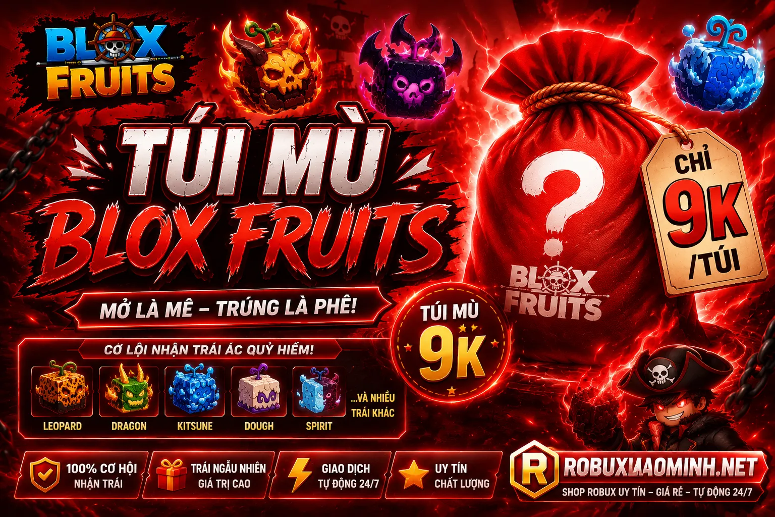 Túi mù Bloxfruits